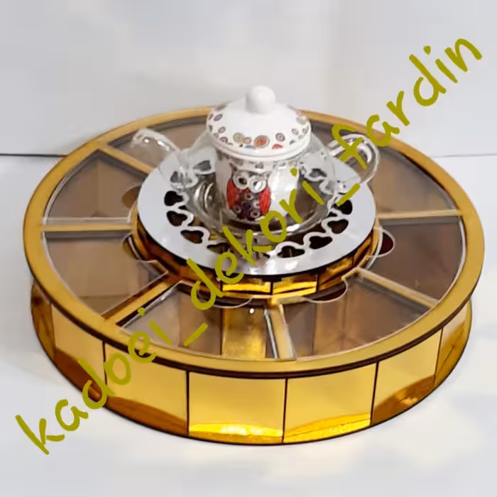 تیبگ گرد طلایی(پس کرایه)