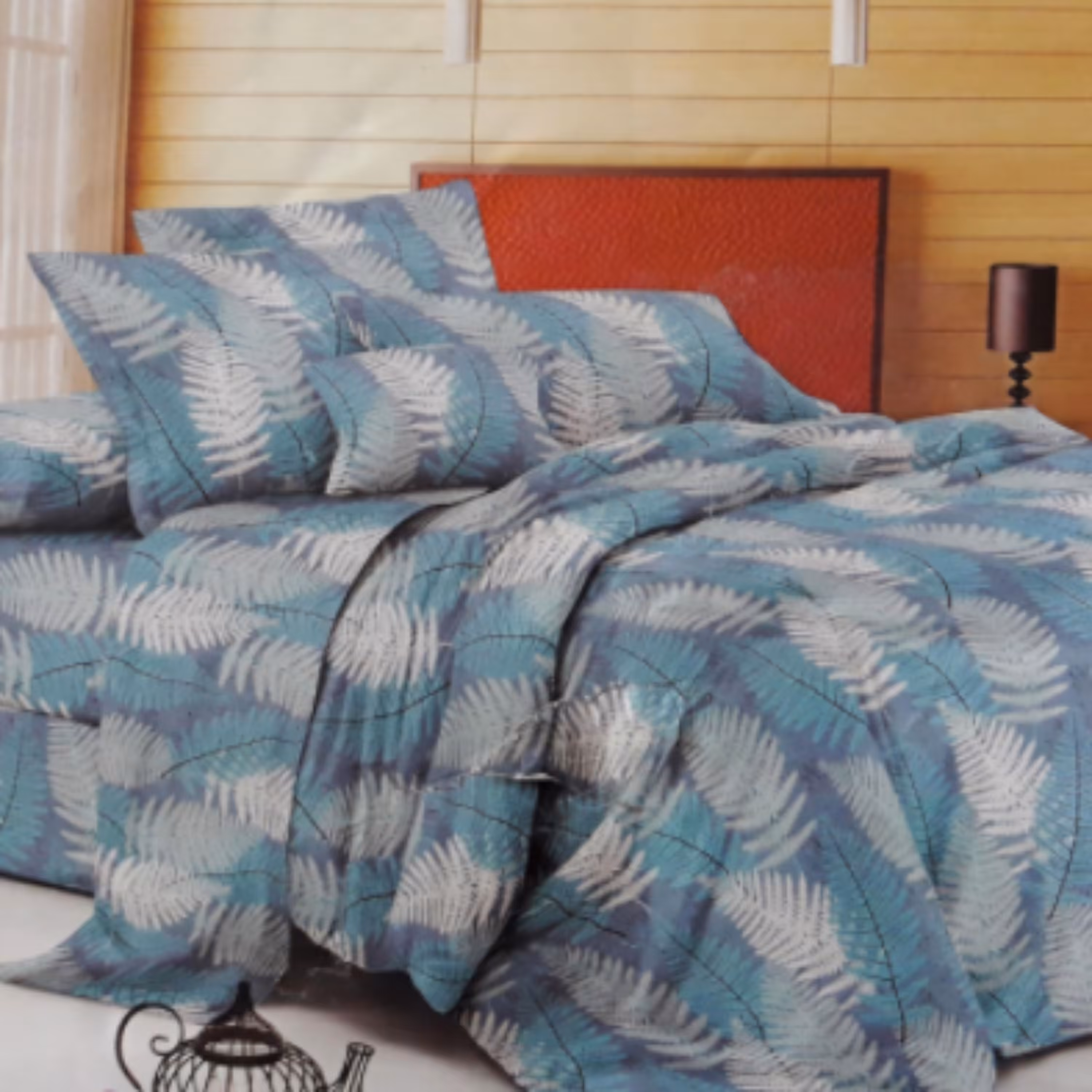 سرویس خواب سندس یکنفره 4 تکه مدل سرخس کد F83