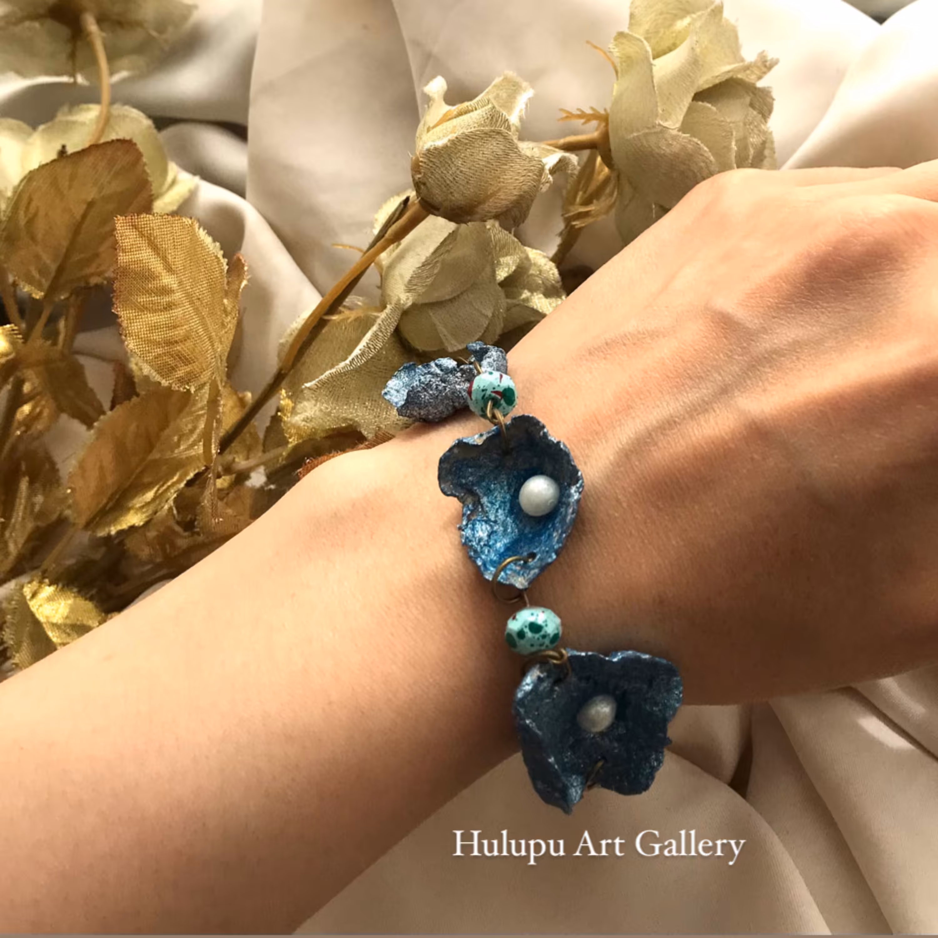 دستبند پاپیه ماشه دست ساز 