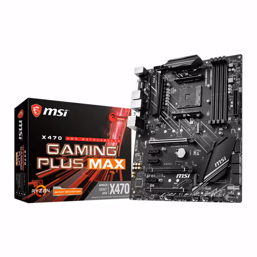 مادربورد ام اس آی X470 GAMING PLUS MAX