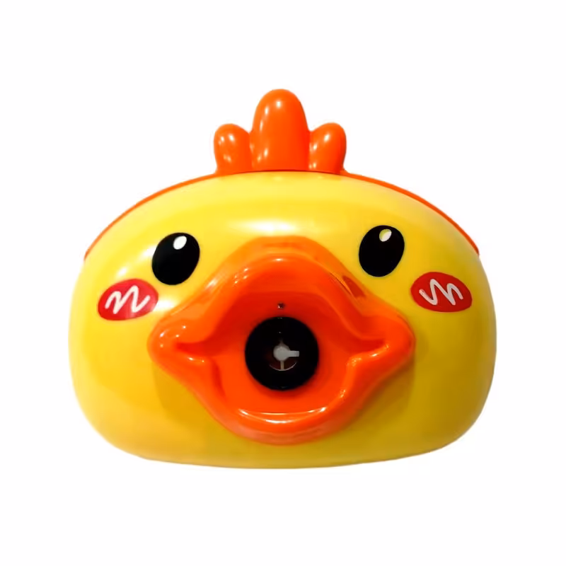 بازی آموزشی و سرگرمی حباب ساز دوربینی طرح جوجه اردک وارداتی