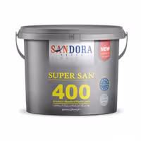رنگ تمام پلاستیک ساندورا کد 400 (12.5 کیلویی)
