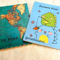 دفتر مشق فانتزی 50 برگ سویل 