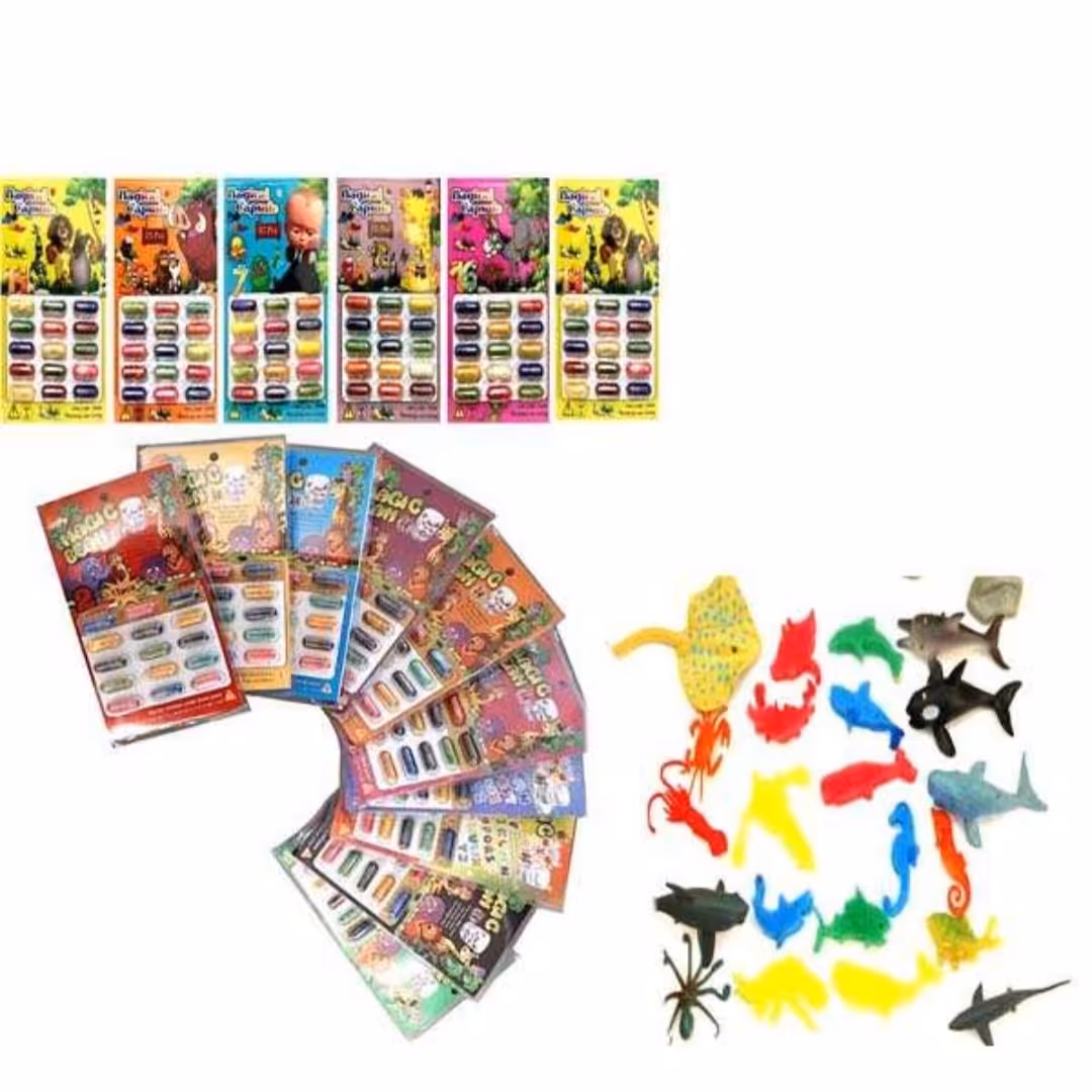 اسباب بازی لوبیا سحرآمیز(4بسته متفاوت) کپسول جادویی