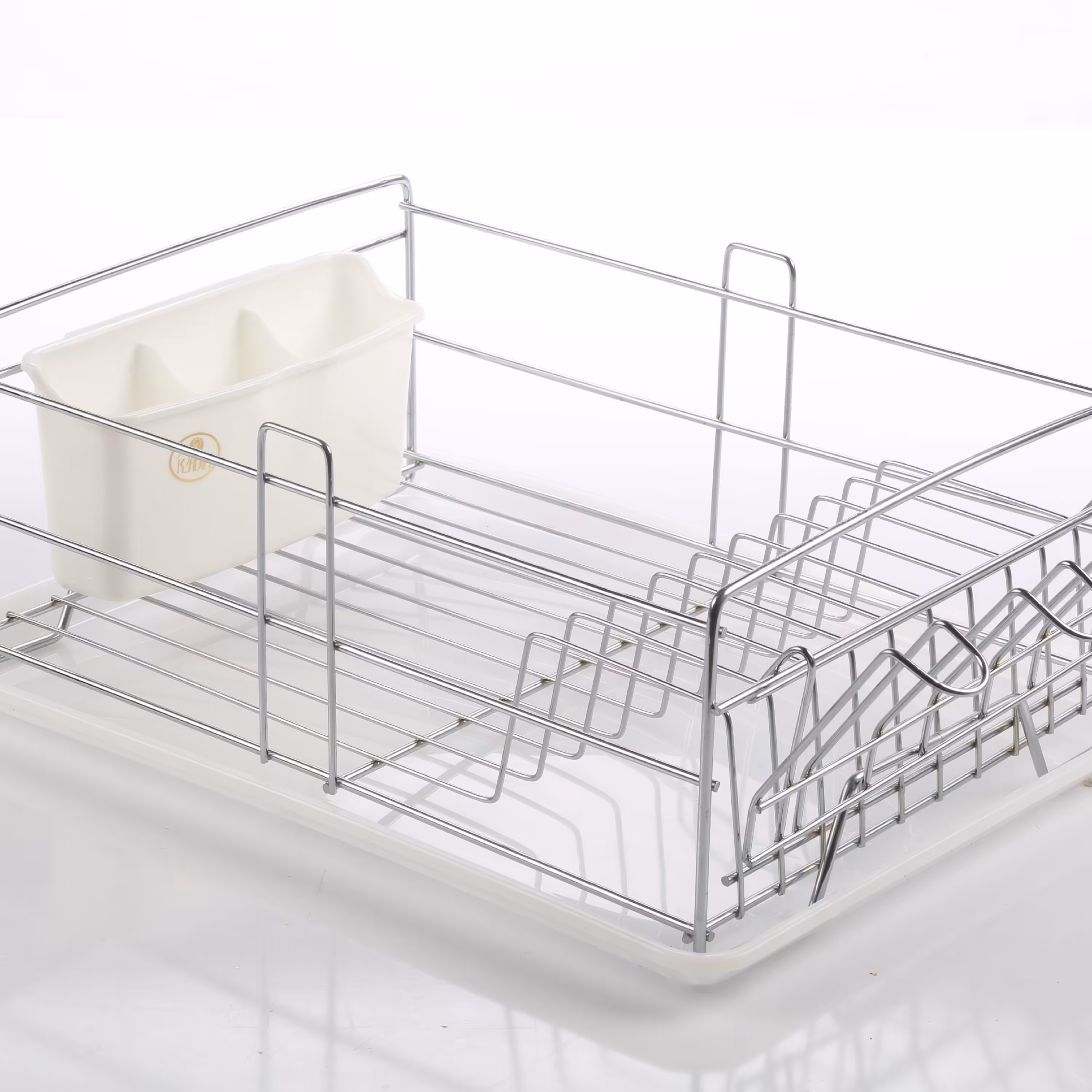 آبچکان 1طبقه  کادین مدل کیانا (رنگ استیل) سایز 39×28×20 