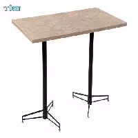 میز مستطیل پایه فلزی جهانتاب مدل 1033 کد 2022