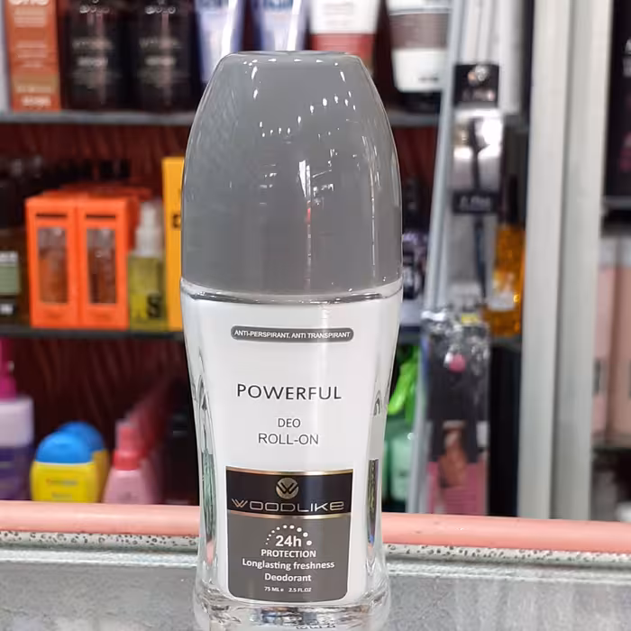 رول ضد تعریق مردانه وودلایک مدل Poweful حجم 75 میلی لیتر