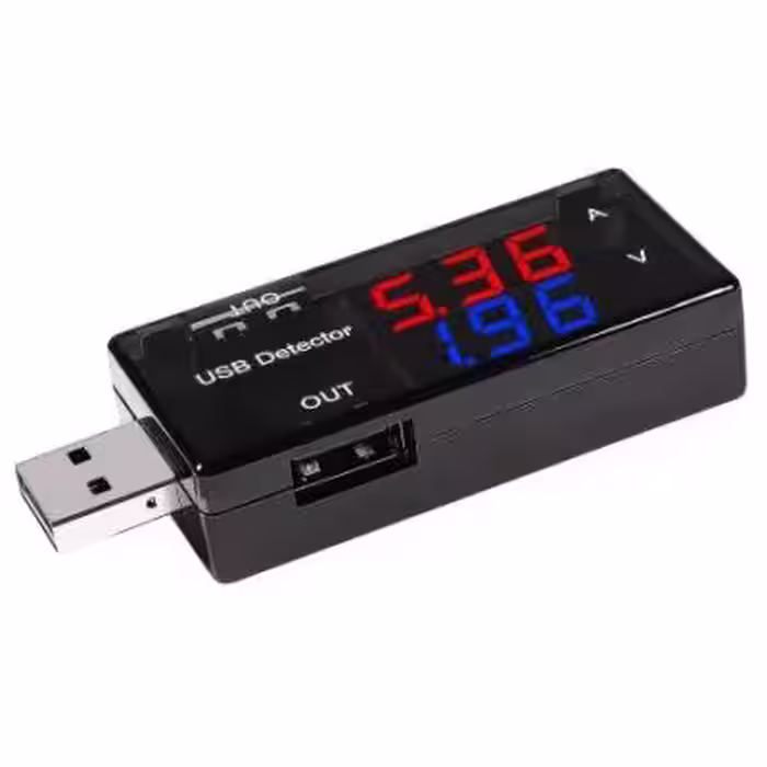 مجموعه 2 عددی تستر USB TESTER و مانیتورینگ شارژ دارای دو خروجی