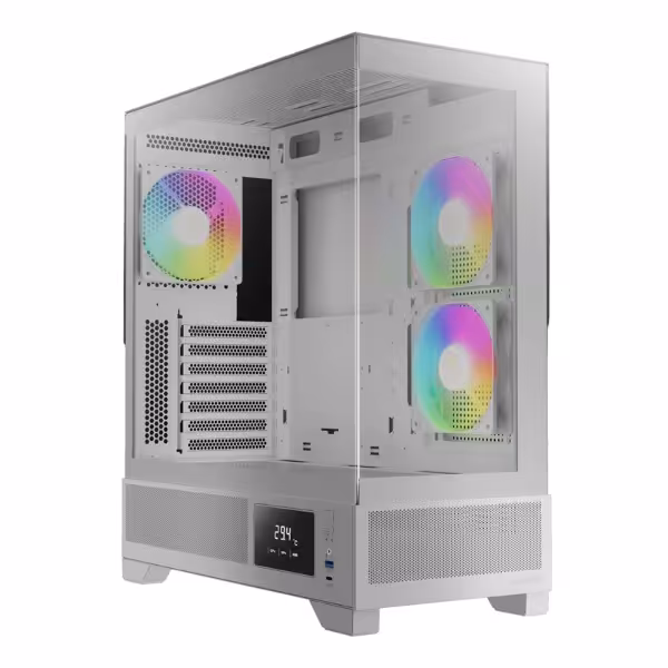 کیس کامپیوتر گیمینگ گیم دیاس مدل Atlas M1 WH ARGB Mid-Tower