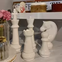 دکوری شطرنج سرامیکی 