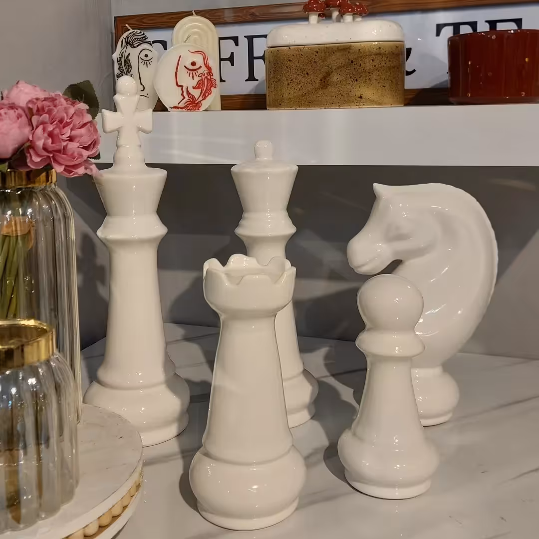 دکوری شطرنج سرامیکی 