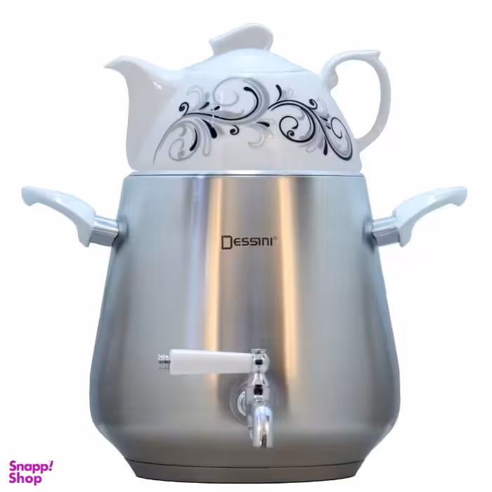 کتری و قوری دسینی مدل پیرامیت گنجایش ۴ لیتر