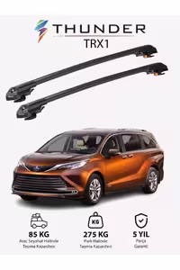 نوار محافظ خودرو مشکی TOYOTA SIENNA 2021 پس از TRX1 THURDER CARRIT Thunder