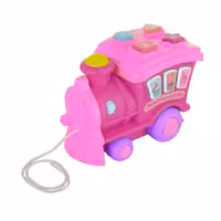 قطار موزیکال صورتی مدل winfun 00677