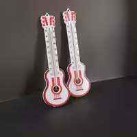 دماسنج جیوه ای پلاستیکی طرح گیتار