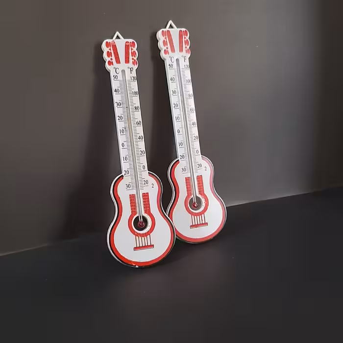 دماسنج جیوه ای پلاستیکی طرح گیتار