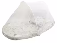 پشه بند تشک دار نوزادی طرح آدم برفی و حیوانات بیبی لایک baby like