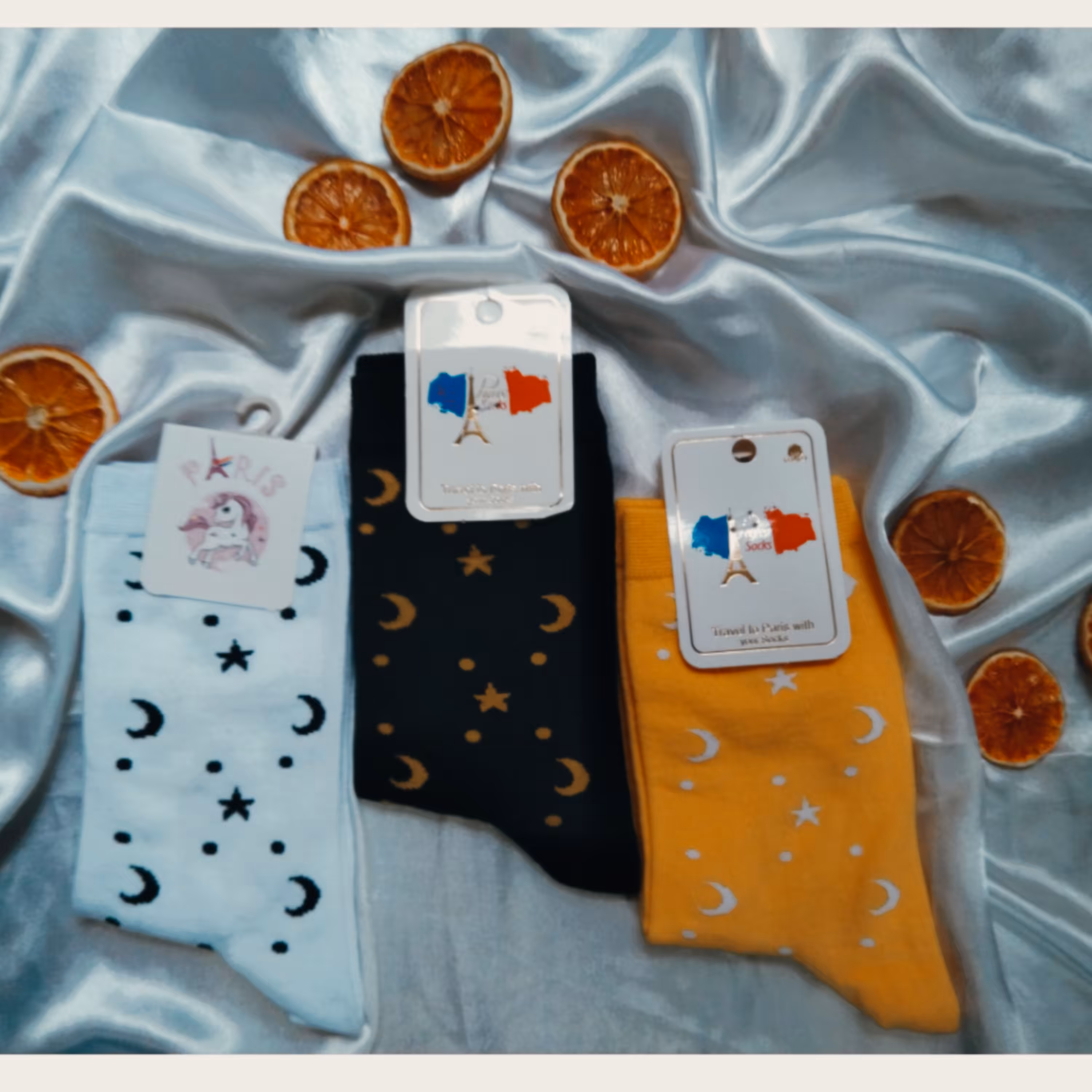 جوراب ساقدار ماه و ستاره