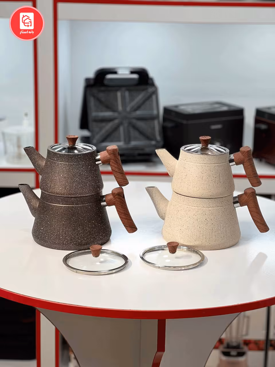 کتری و قوری گرانیتی مارک زیو مدل ZTS-3722