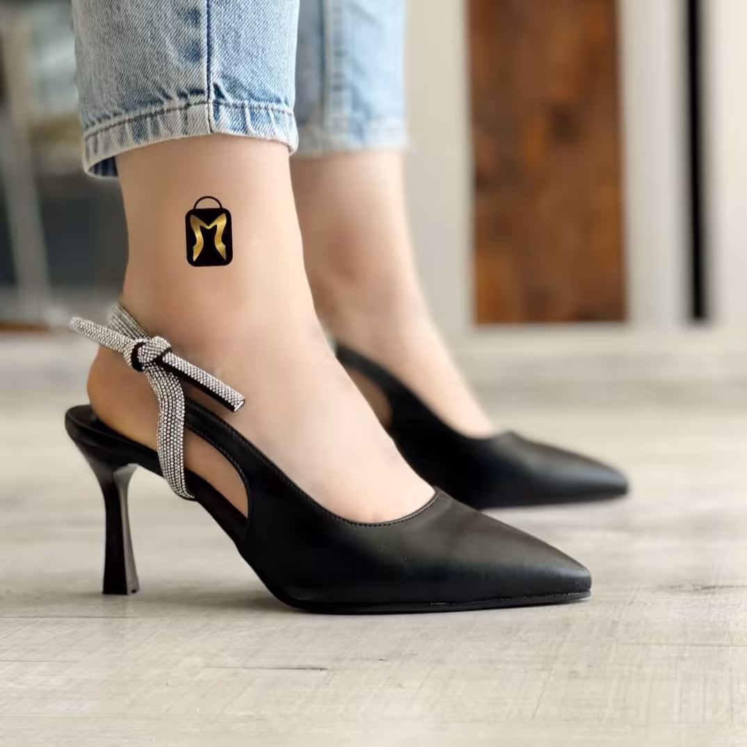 کفش مجلسی نگینی زنانه