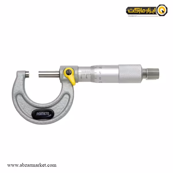 میکرومتر آسیمتو 25-0 میلی متر خارج سنج مدل 0-01-101