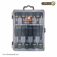 ست پیچ گوشتی ساعتی جانزوی 8 عددی مدل D3750T08S