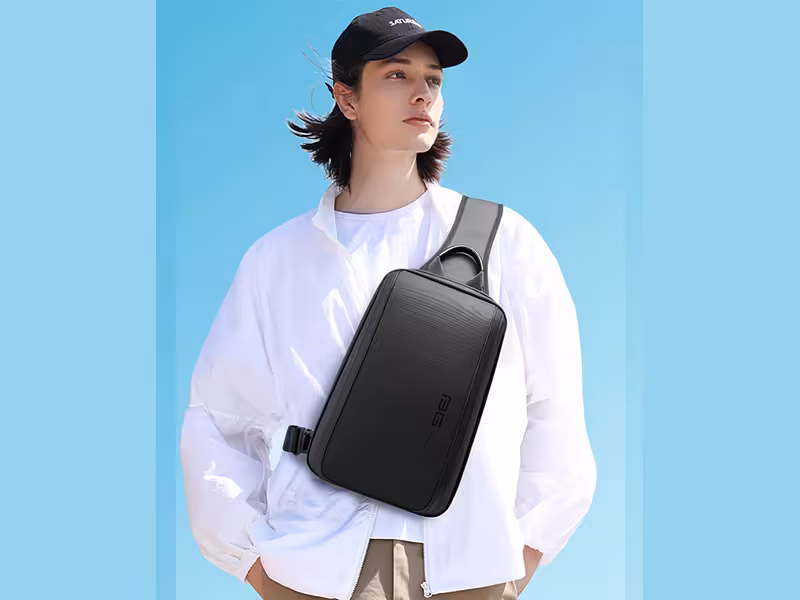 کوله پشتی تک بند ضد آب تبلت 11 اینچی بنج BANGE BG-2811 European American Crossbody Bag (آبی)