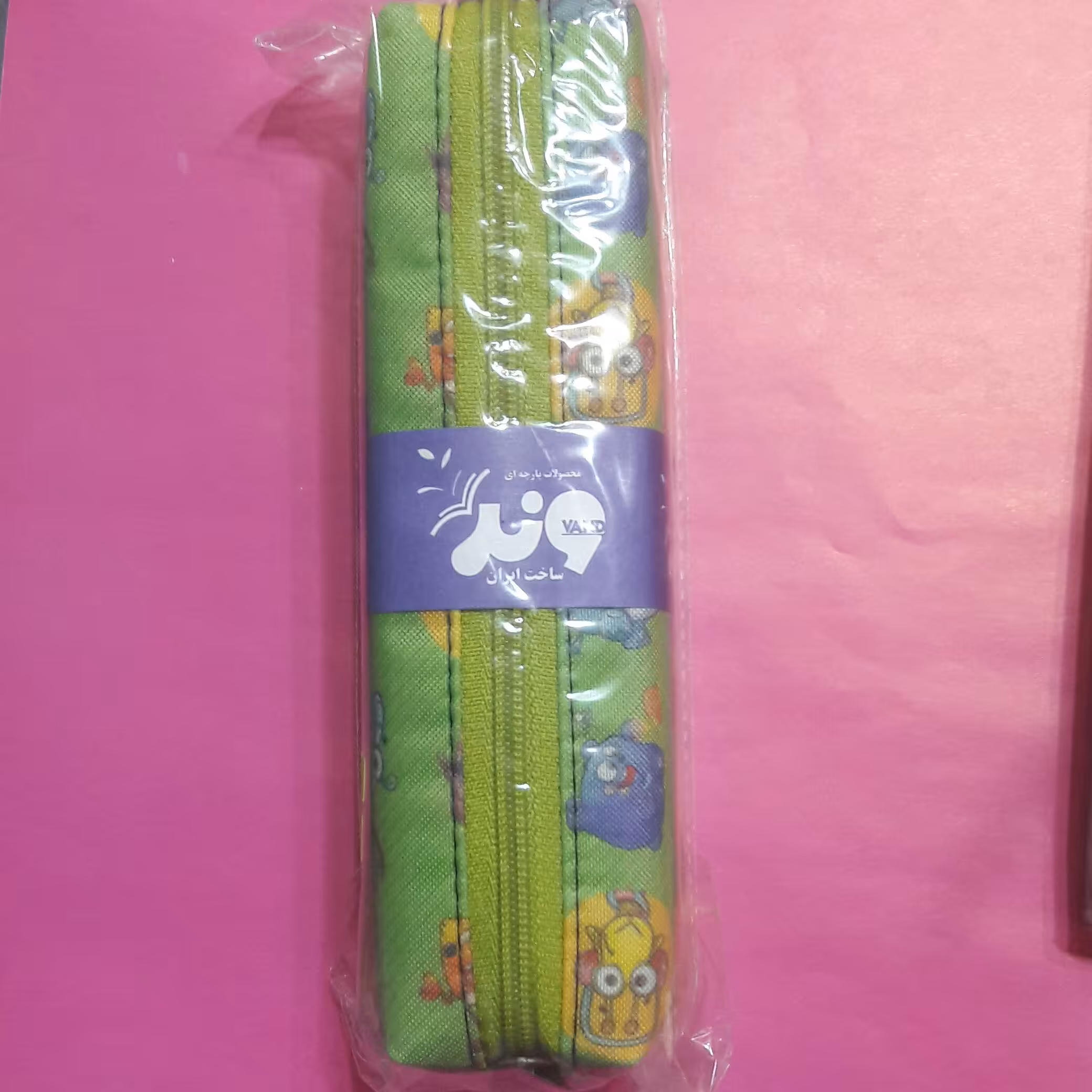 جامدادی زیپی                 ساده        خیام شمالی نوشت افزار پاکزادی 