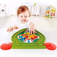 قطار پازلی چوبی  TRAIN TRACK PUZZLE hape 3819