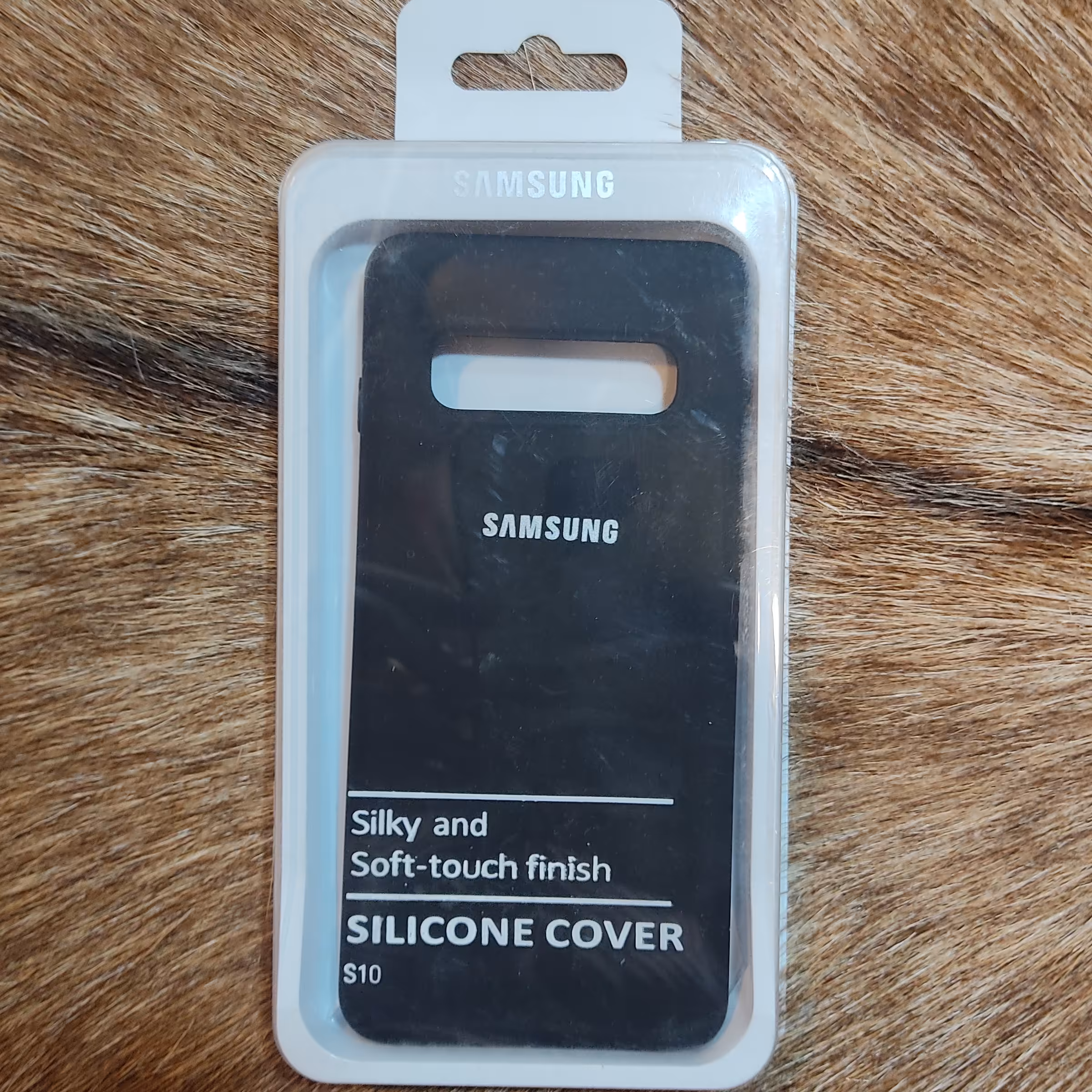 کاور  سیلیکونی مناسب سامسونگ s10 رنگ مشکی