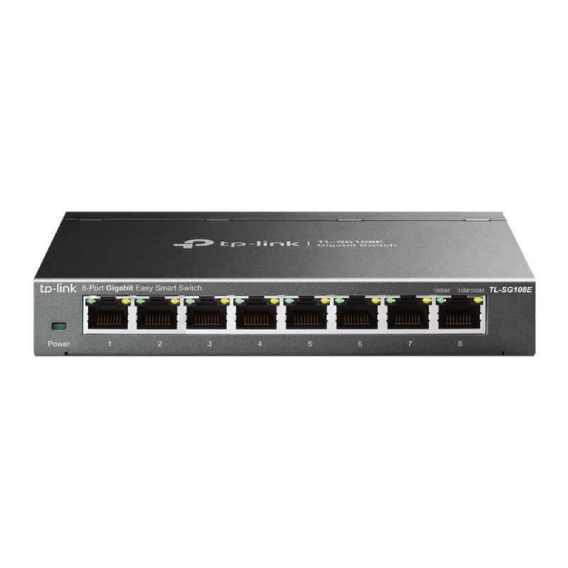 خرید و قیمت سوئیچ شبکه 8 پورت تی پی لینک مدل SG108E