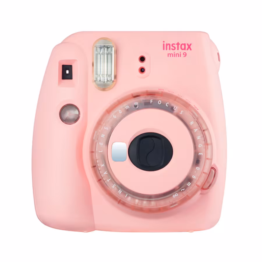 دوربین عکاسی چاپ فوری فوجی Fujifilm instax mini 9 Film Camera Clear Pink