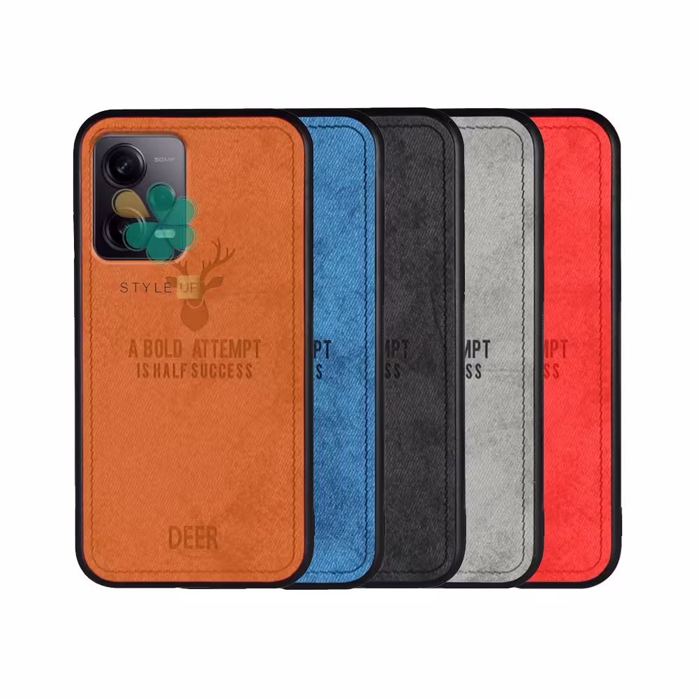 قاب گوشی پارچه ای گوزن مناسب شیائومی Redmi Note 12 Pro