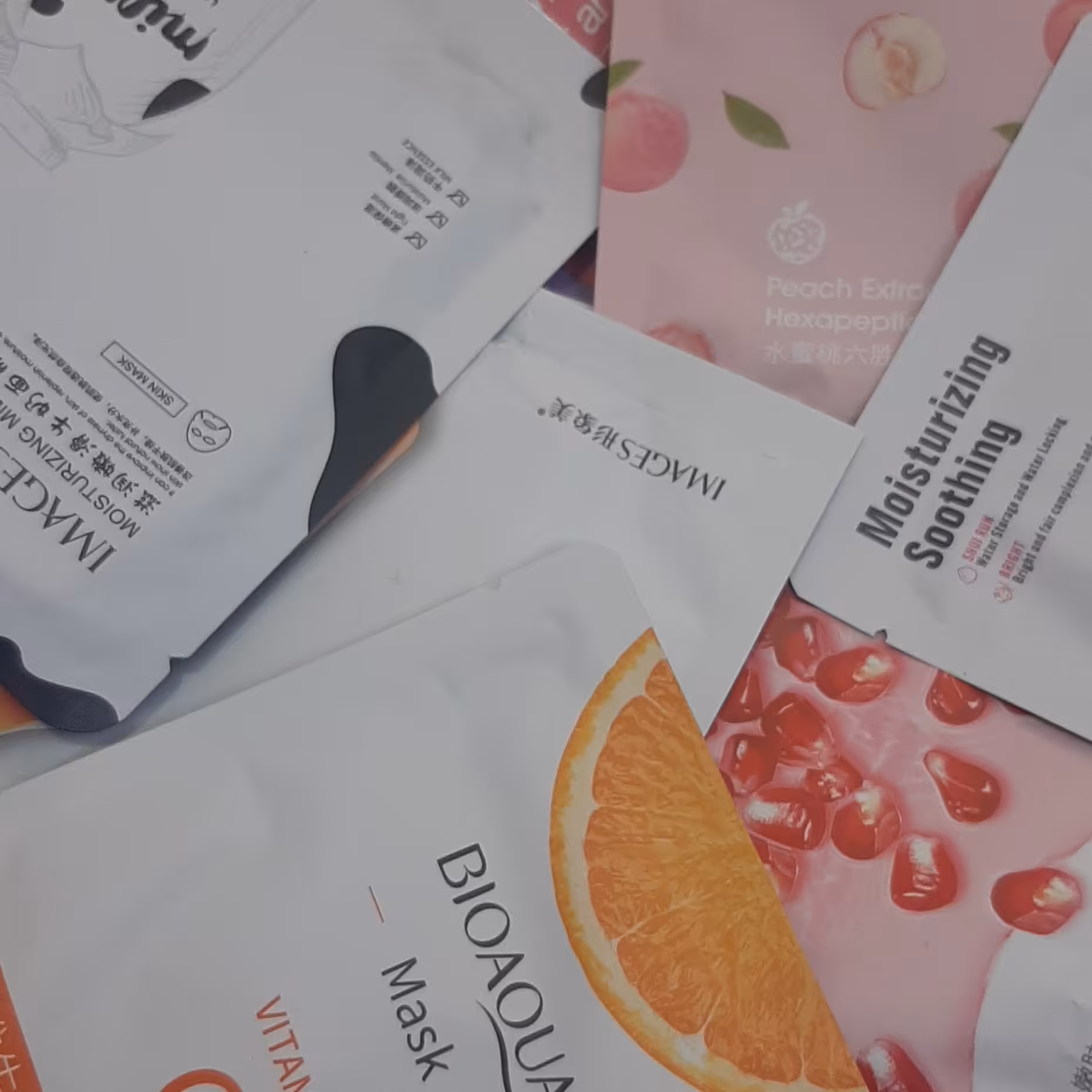 ماسک صورت ورقه ای متنوع