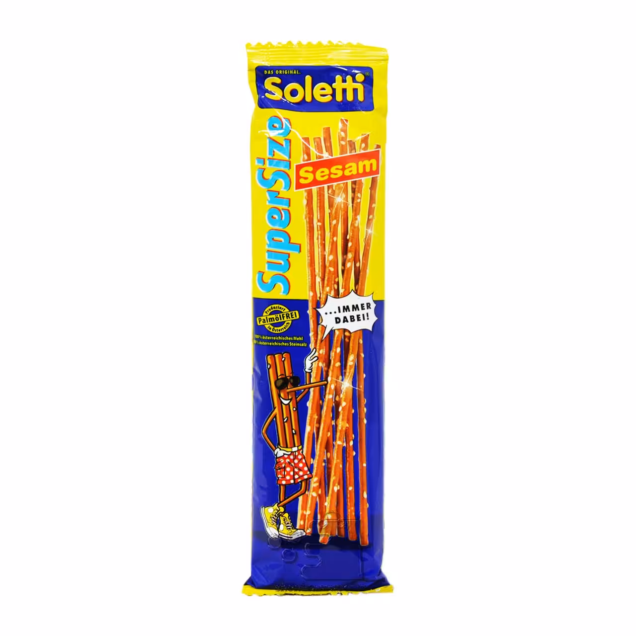 چوب شور کنجدی سوپر سایز 40 گرم سولتی - soletti