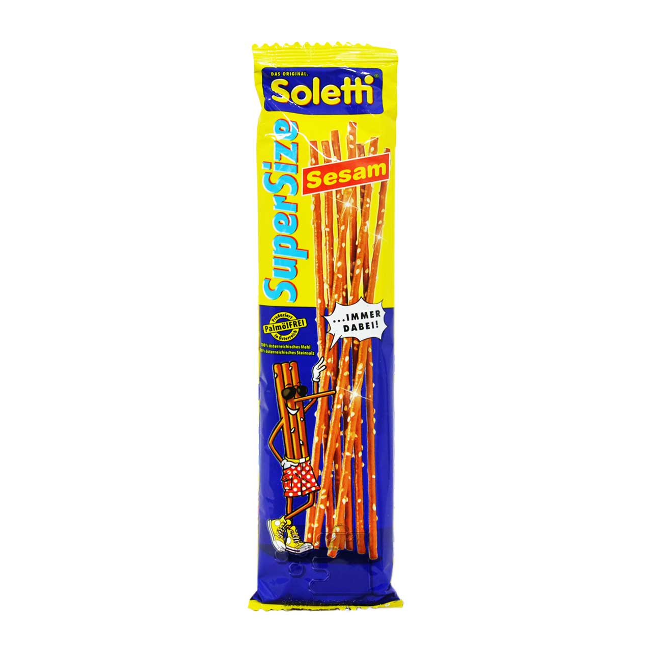 چوب شور کنجدی سوپر سایز 40 گرم سولتی - soletti