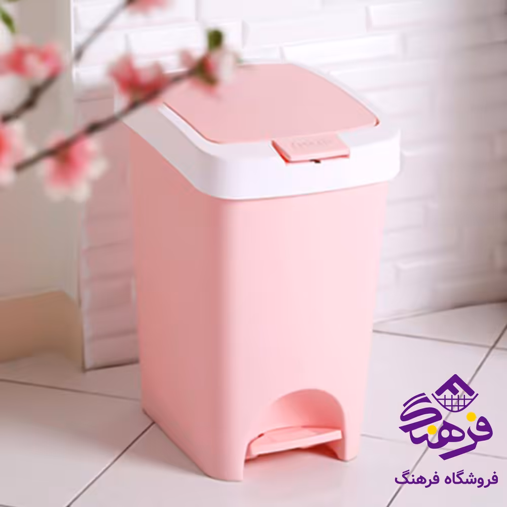 سطل هومکت پدالدار دو درب 20 لیتری