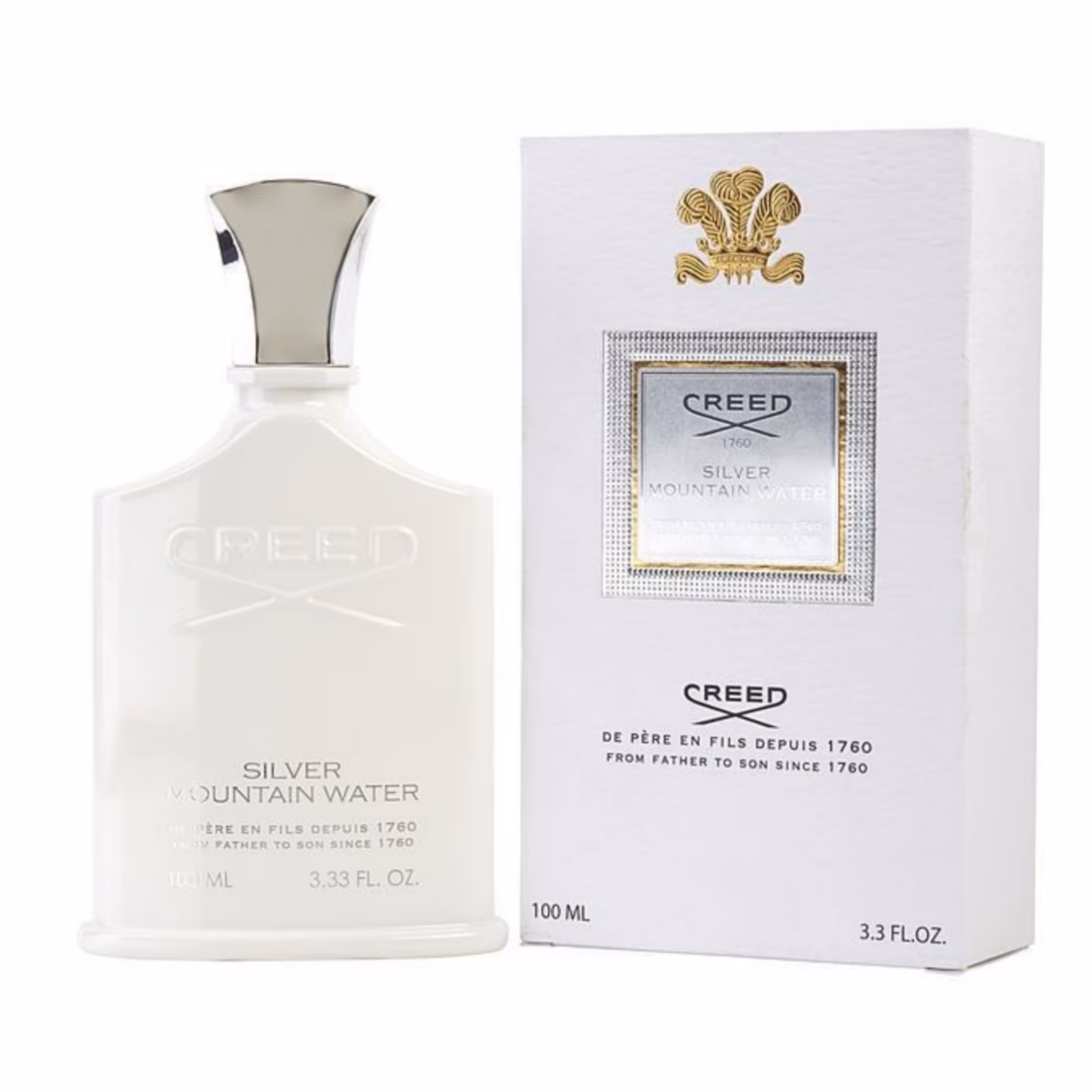 عطر 10 میل کرید سیلور  . خنک . ترش . مردانه و زنانه.  مناسب فصول گرم 