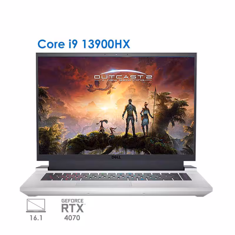 لپ تاپ گیمینگ دل مدل Dell G16 7630 i9 13900HX RTX 4070 140W 16G 1T 2.5K 240Hz CHERRY MX  2023