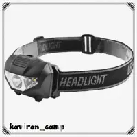 چراغ قوه  پیشانی  مینی SUNREE T103  داری سه لامپ COB +LED 