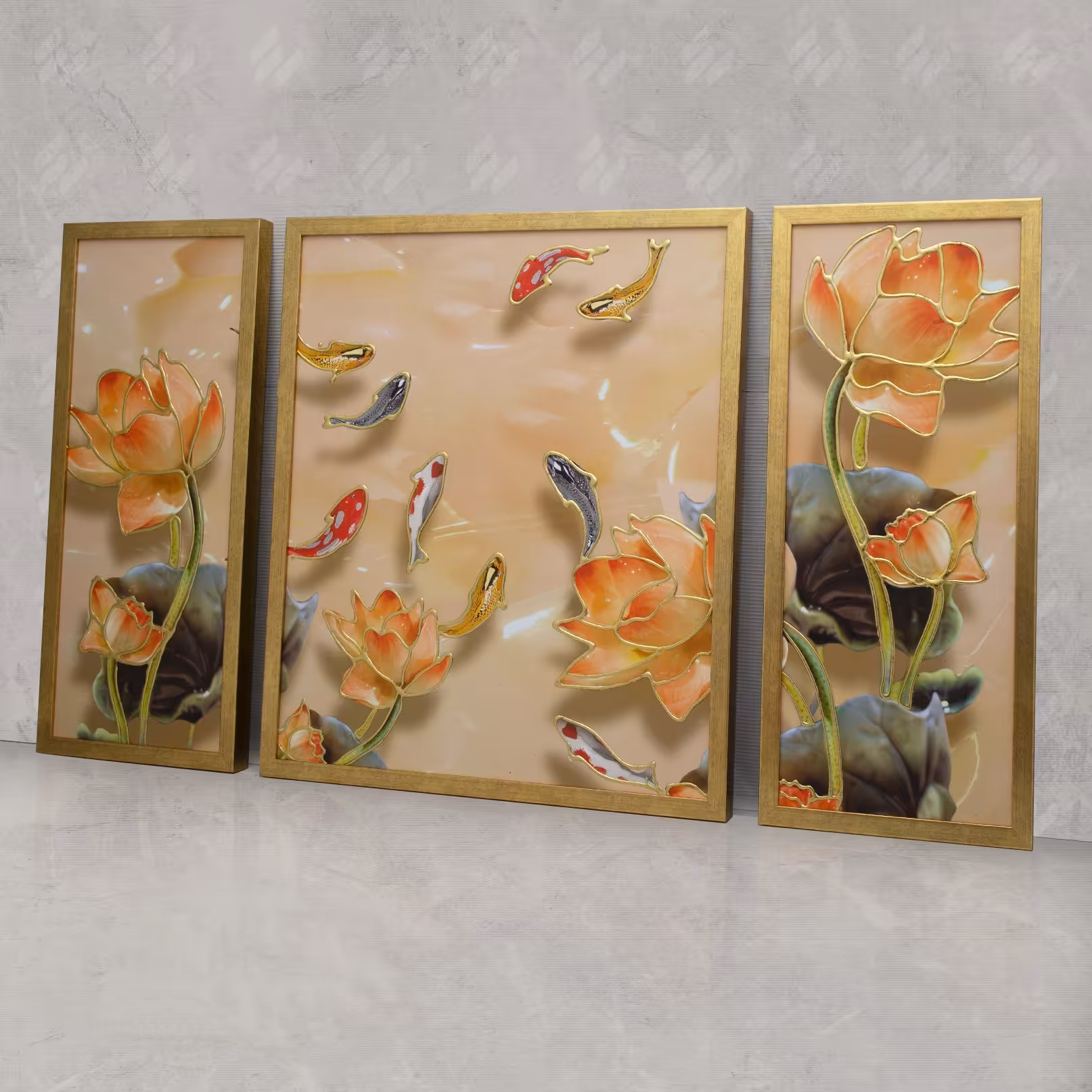 تابلو دکوراتیو 3تیکه کد 866