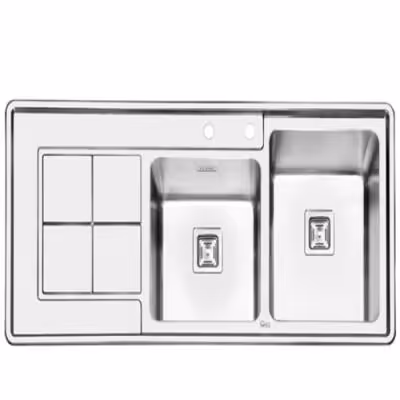 سینک ظرفشویی 2067 توکار ایلیا استیل