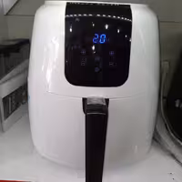 سرخ کن 8ونیم لیتری سیلور کرست کیفیت در حد فیلیپس دورنگ سفید و مشکی