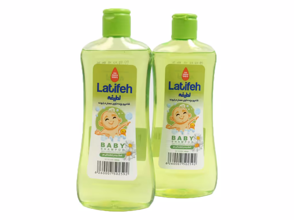 شامپو مو لطیفه حاوی عصاره بابونه 300 میلی لیتر کودک