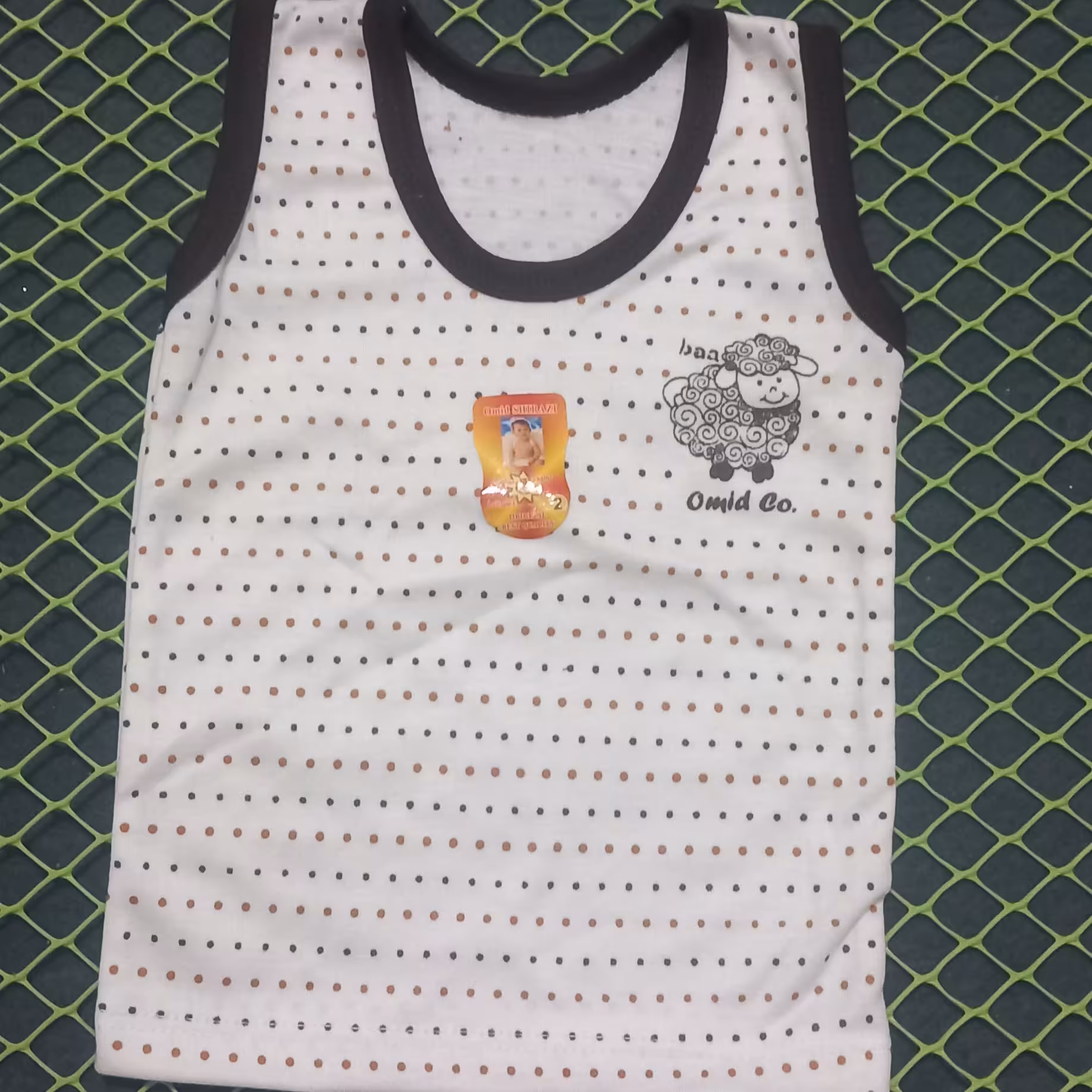 تاپ نوزادی ببعی.زیرپوش نوزادی جنس نخ پنبه(ارسال سریع)سیسمونی نوزاد.تاپ نخ پنبه نوزادی سایز 1 و 2 