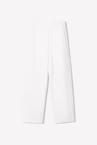 شلوار سفید مردانه اورجینال Bershka