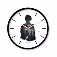 ساعت رومیزی راویتا مدل هری پاتر  3340 در رنگ های مشکی و سفید