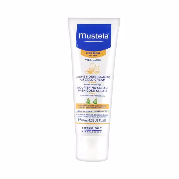 لوسیون تغذیه کننده همراه کلدکرم 40 میل موستلا mustela