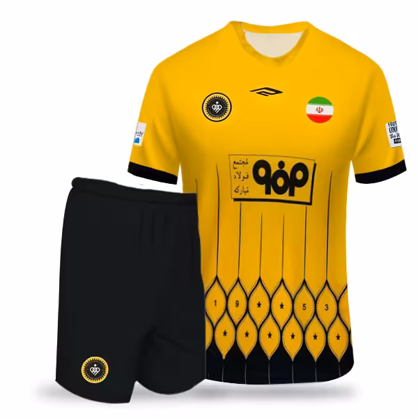 پیراهن و شورت دوم سپاهان