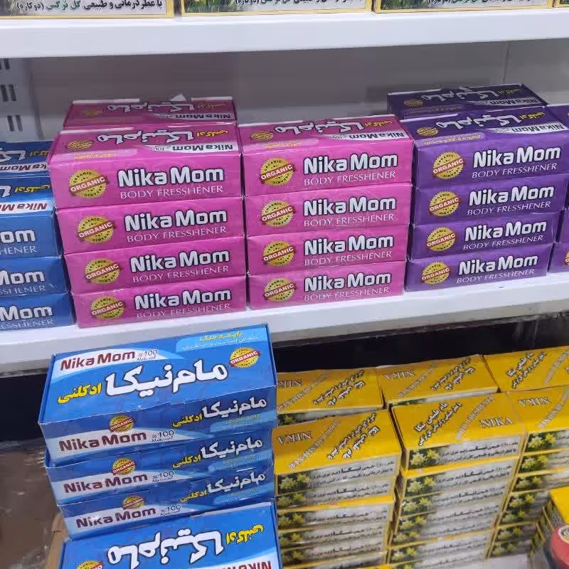مام نیکا پودری رایحه ادکلنی کیفیت عالی 